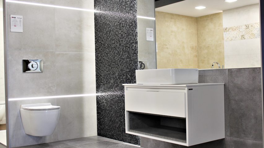 Ekspozycja Armet salon łazienek płytki nowoczesna